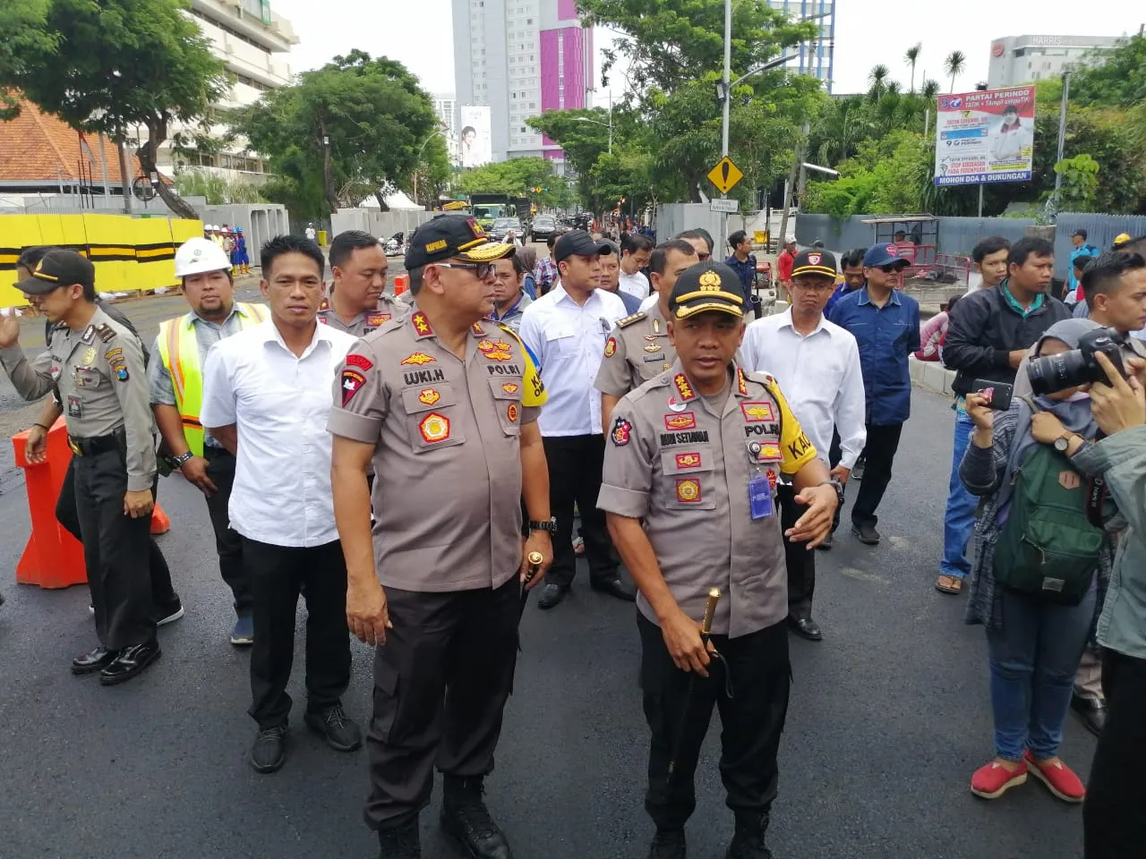Kasus Jalan Gubeng Ambles, Polisi Dalami Peran Pihak Perijinan