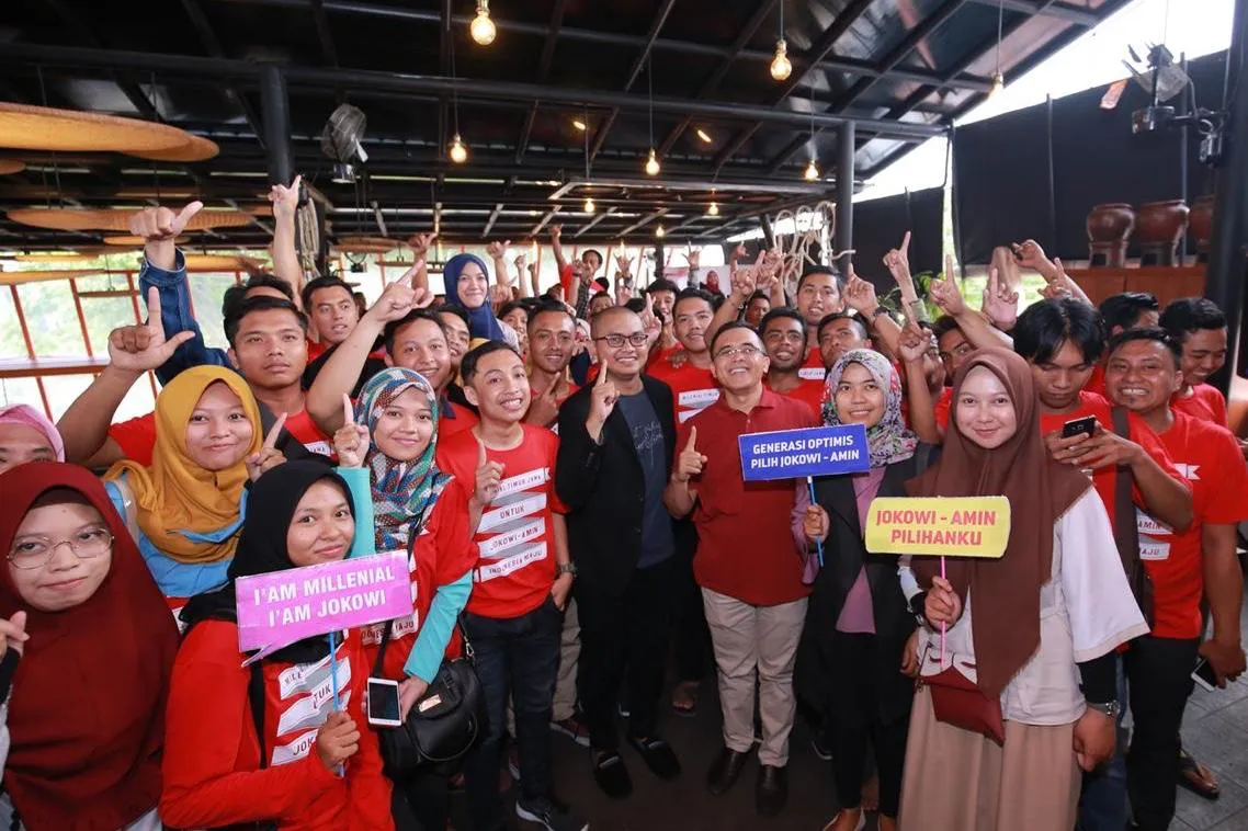 Milenial Timur Jawa Galang Anak Muda Banyuwangi sampai Jember Dukung Jokowi