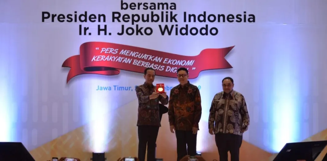Perayaan HPN 2019, Jokowi Mendapat Anugrah Kemerdekaan Pers
