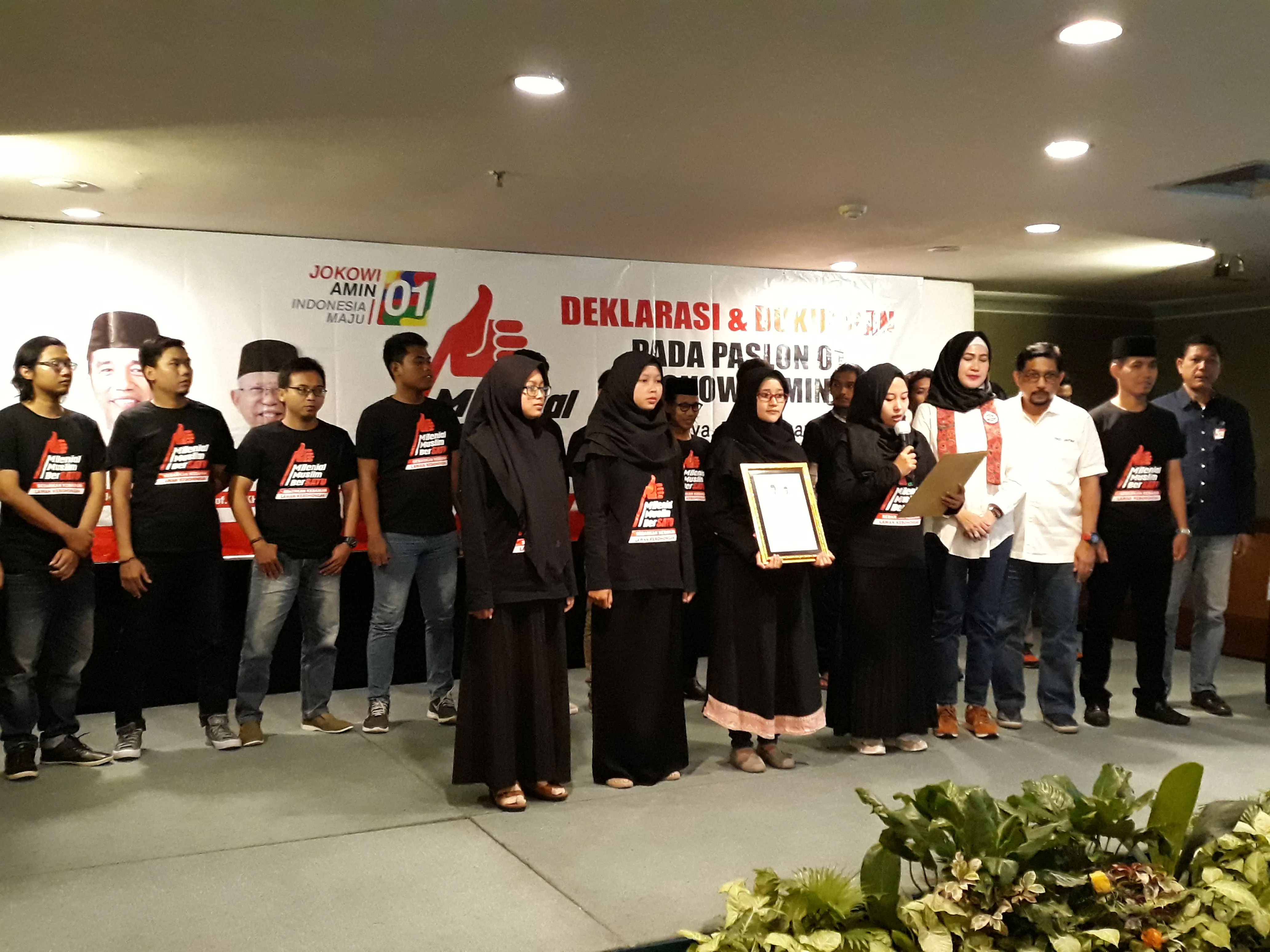 Jokowi-Maruf Dapat ‘Amunisi’ Baru di Kalangan Generasi Melenial, Namanya MMB
