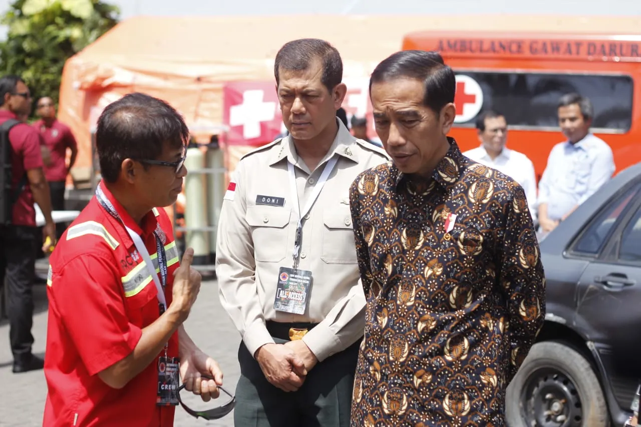 Jokowi Minta BNPB Libatkan Pakar Guna Pemetaan Daerah Rawan Bencana