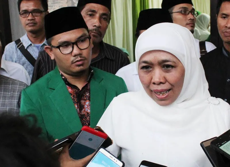 Dukung Caleg Milenial, Khofifah Samakan Jalur Politik Gus Habib dengan Emil Dardak