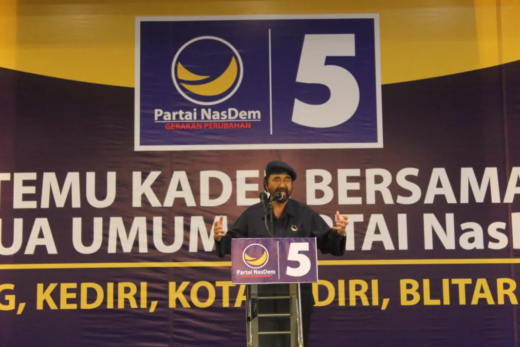 Di Tulungagung, Surya Paloh Tegaskan Pecat Bagi Kader Terlibat Kasus Korupsi
