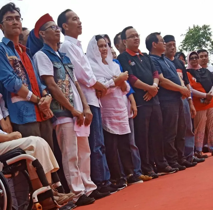 Ksatria Airlangga Larang Pilih Caleg Tak Kampanyekan Jokowi