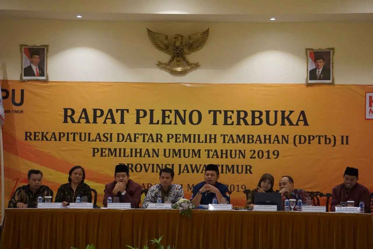 KPU Jatim :Jumlah DPTb Bertambah Jadi 112.656 Pemilih