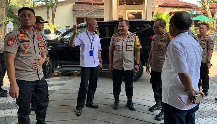 Wakapolda Jatim Pantau Langsung Proses Rekapitulasi Suara Pemilu 2019