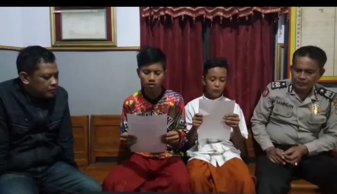 Polisi Tangkap Dua Pemuda Offroad di Makam