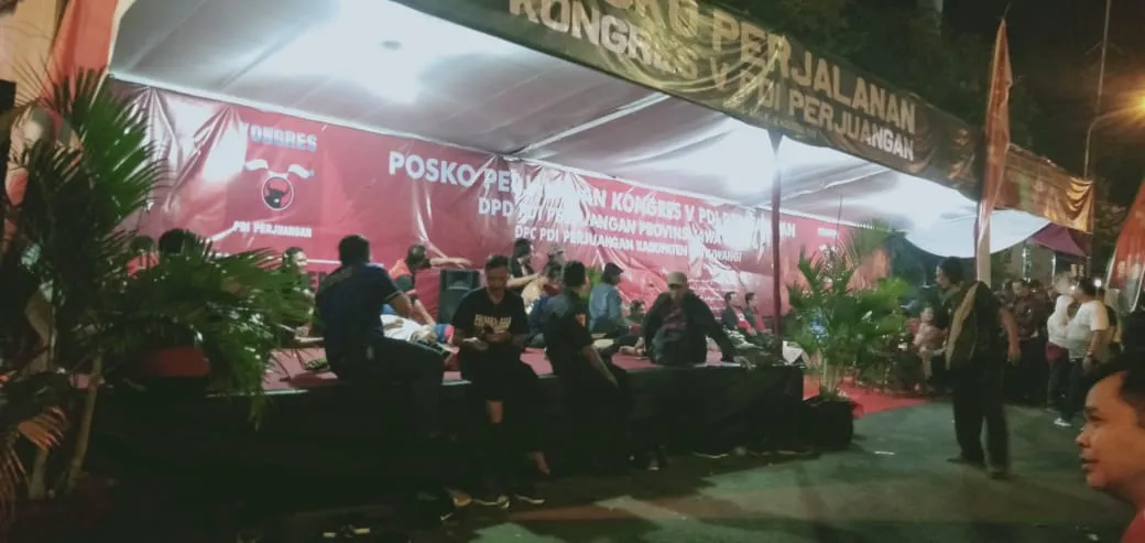 Ribuan Kader PDIP Mulai Serbu Arena Kongres