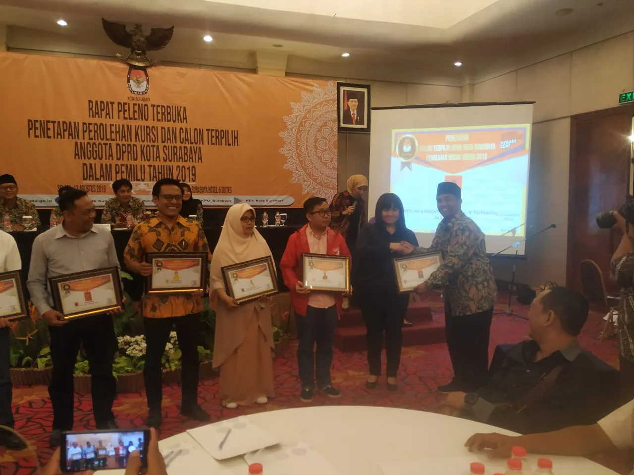 Ini Daftar 50 Calon Terpilih DPRD Surabaya Periode 2019 - 2024