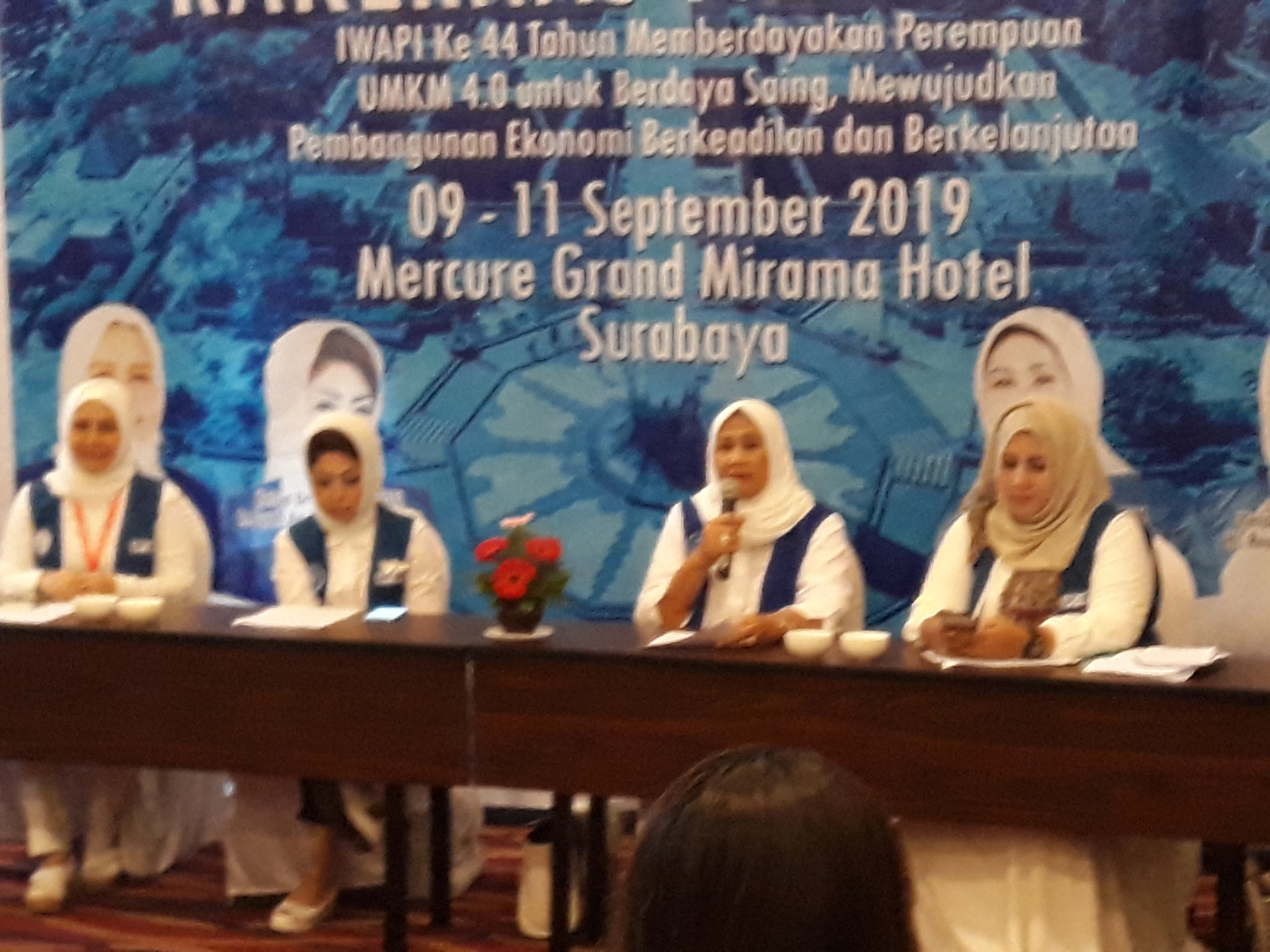 1500 Anggota IWAPI Se Indonesia Ikuti Rakernas ke 29 di Surabaya