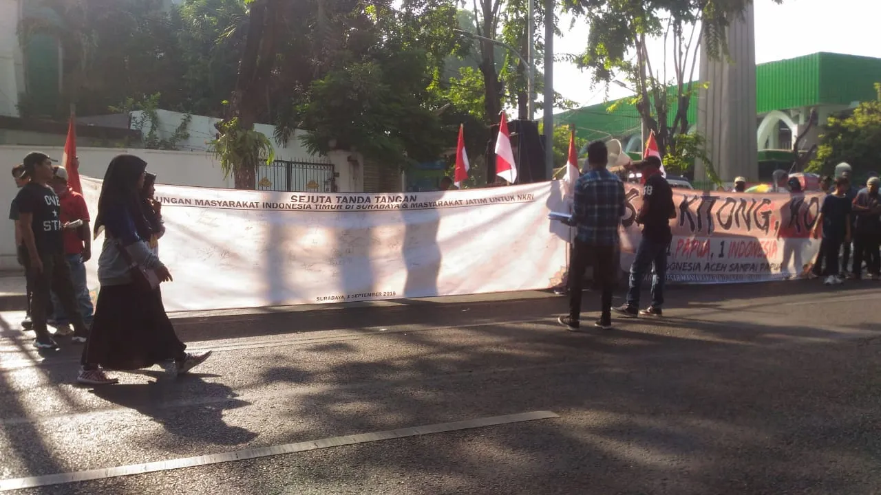 Peduli Papua, Masyarakat Indonesia Timur Gelar Aksi Sejuta Tandatangan