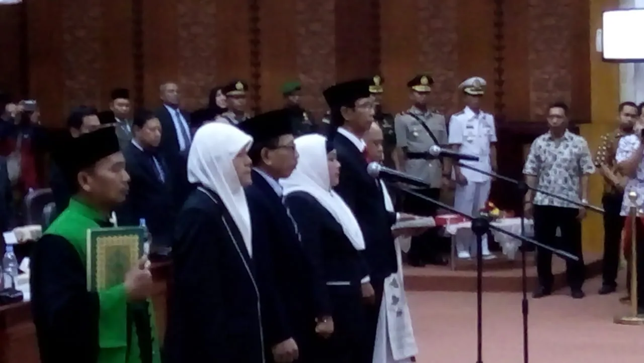 Resmi Dilantik Ketua DPRD periode 2019 - 2020, Ini Kata Awi