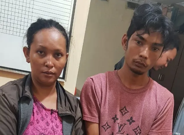 Polsek Pabean Cantikan Tangkap Pasutri Edarkan Sabu