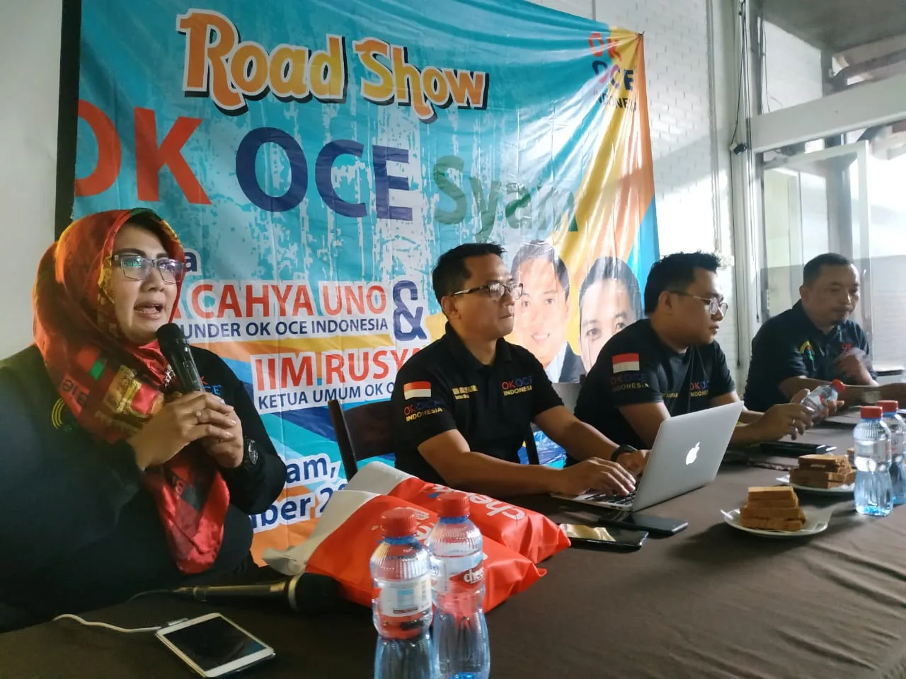 Guna Ciptakan 2 Juta Pengusaha, Ok Oce Gelar Road Show di Surabaya
