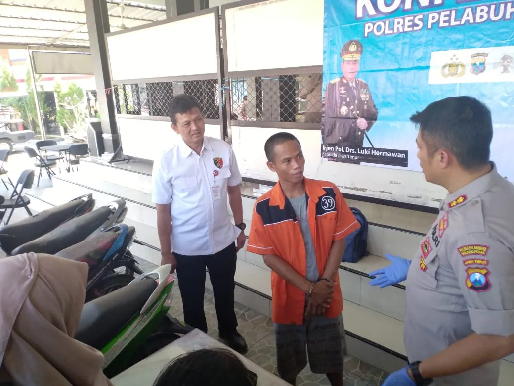 Polres Pelabuhan Tanjung Perak Rilis Kasus Curanmor