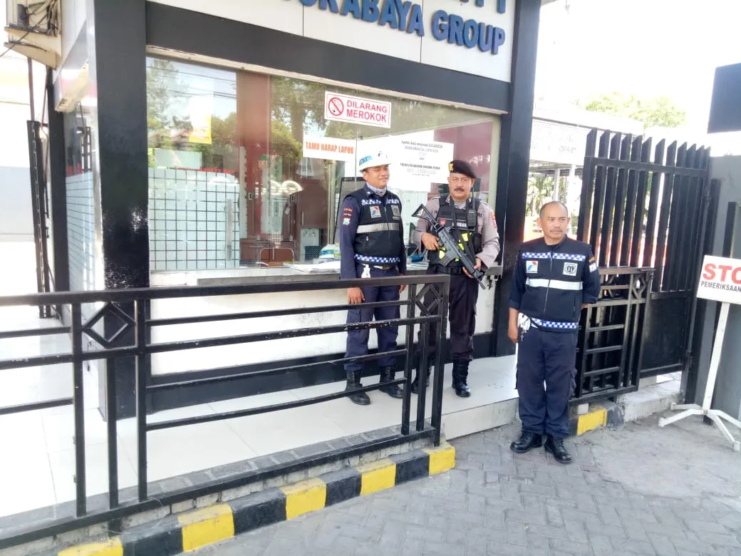 Antisipasi Tindak Kriminalitas 3C,Polres Pelabuhan Tanjung Perak Giat Patroli Obyek Vital Depo Pertamina