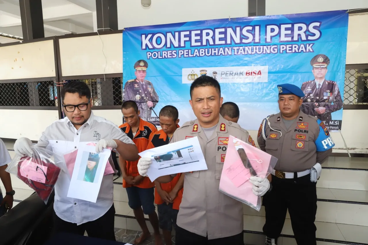 Satreskrim Polres Pelabuhan Tanjung Perak Berhasil Gulung Komplotan Perampok di Medsos