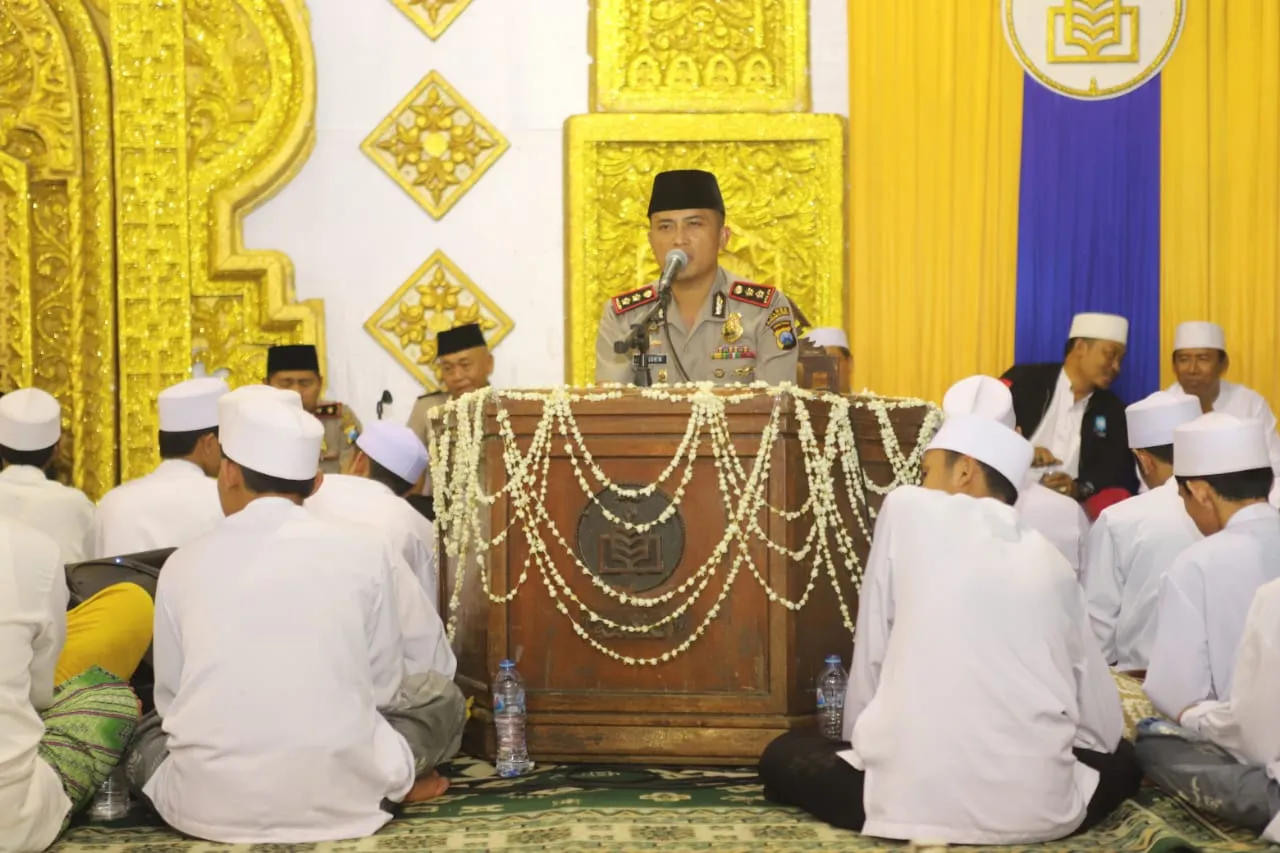 Resmikan Masjid Baitul Mustaqin di Polsek Kenjeran, Ini Pesan Kapolres Pelabuhan Tanjung Perak