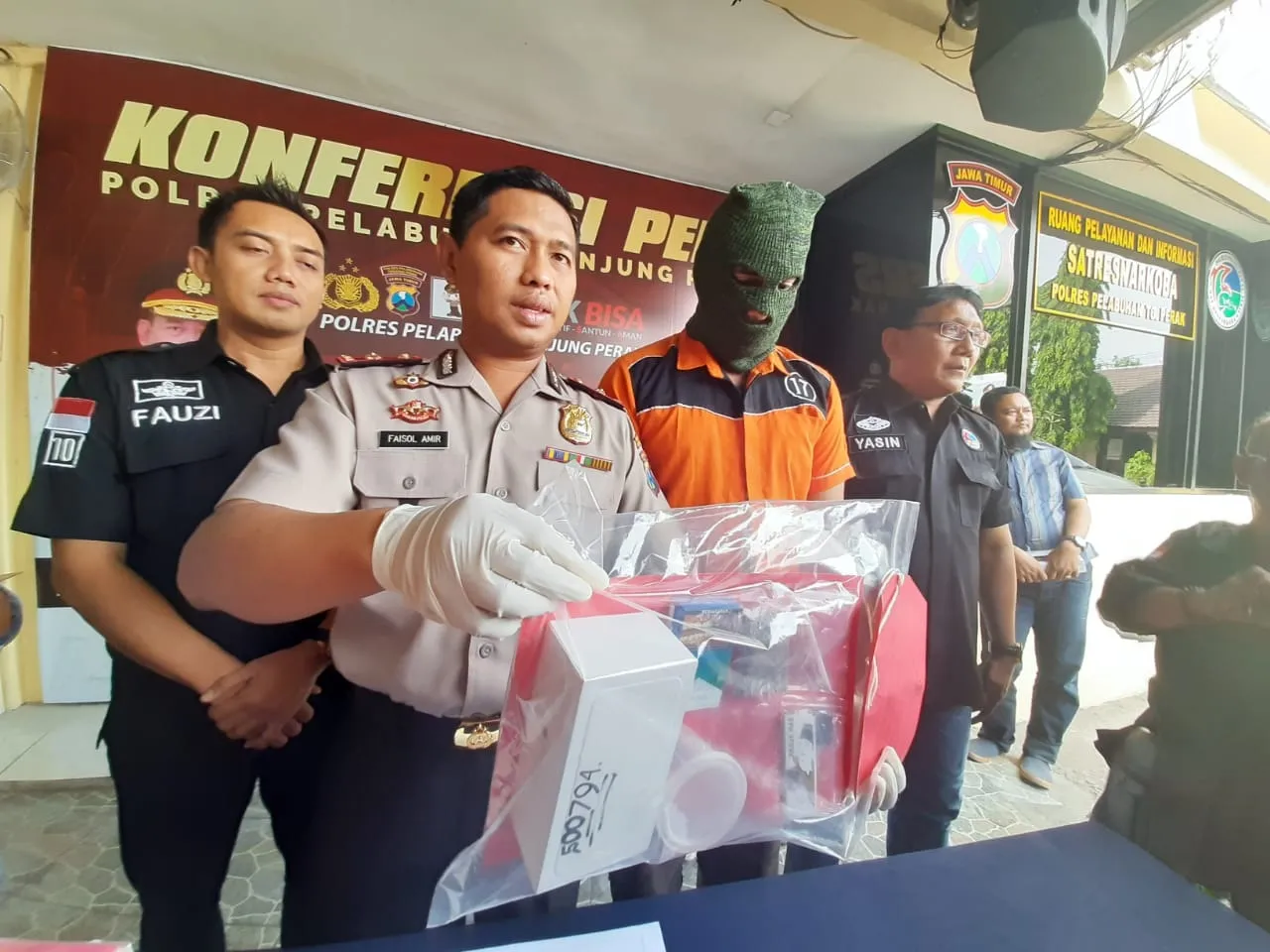 Nyabu, DJ Surabaya Dibekuk Satnarkoba Polres Pelabuhan Tanjung Perak