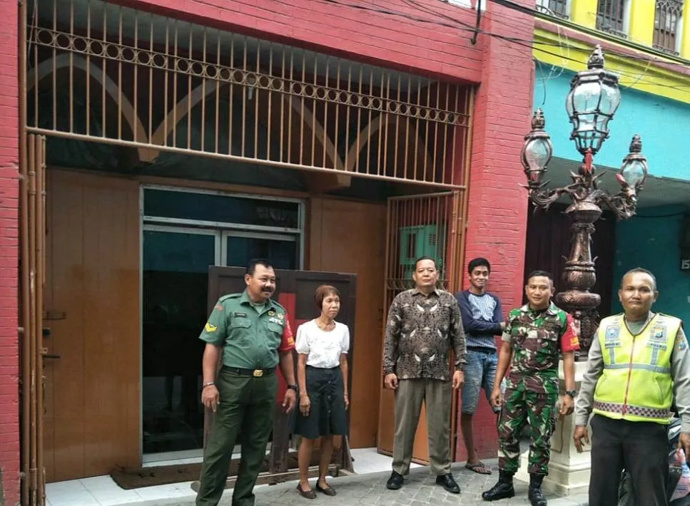 Jelang Natal 2019,Babinkamtibmas Polsek Pabean Cantikan Gelar Pengamanan Kebaktian