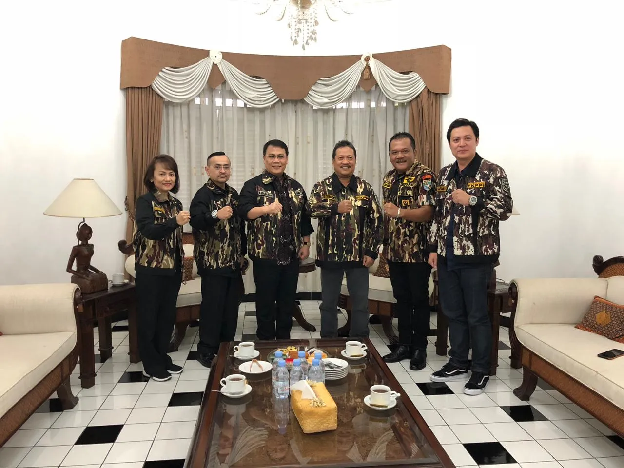 Bertemu Wamenhan, GM FKPPI Tegaskan Jadi Organisasi Kawah Chandradimuka