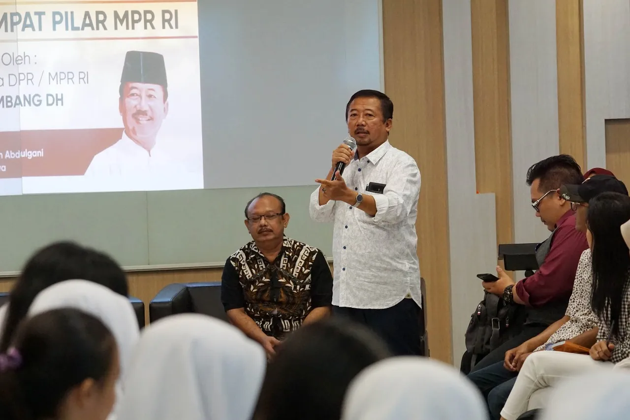Sosialisasi Empat Pilar,Bambang DH: Perbedaan Jadi Pemersatu