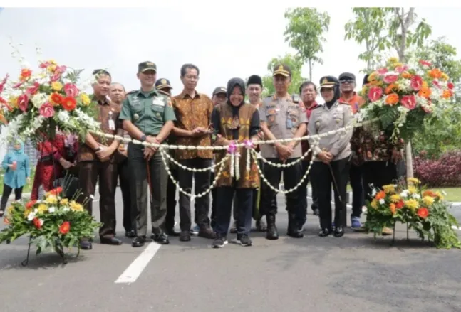 Walikota Risma Resmikan Jalan MERR IIC Gunung Anyar Sisi Barat