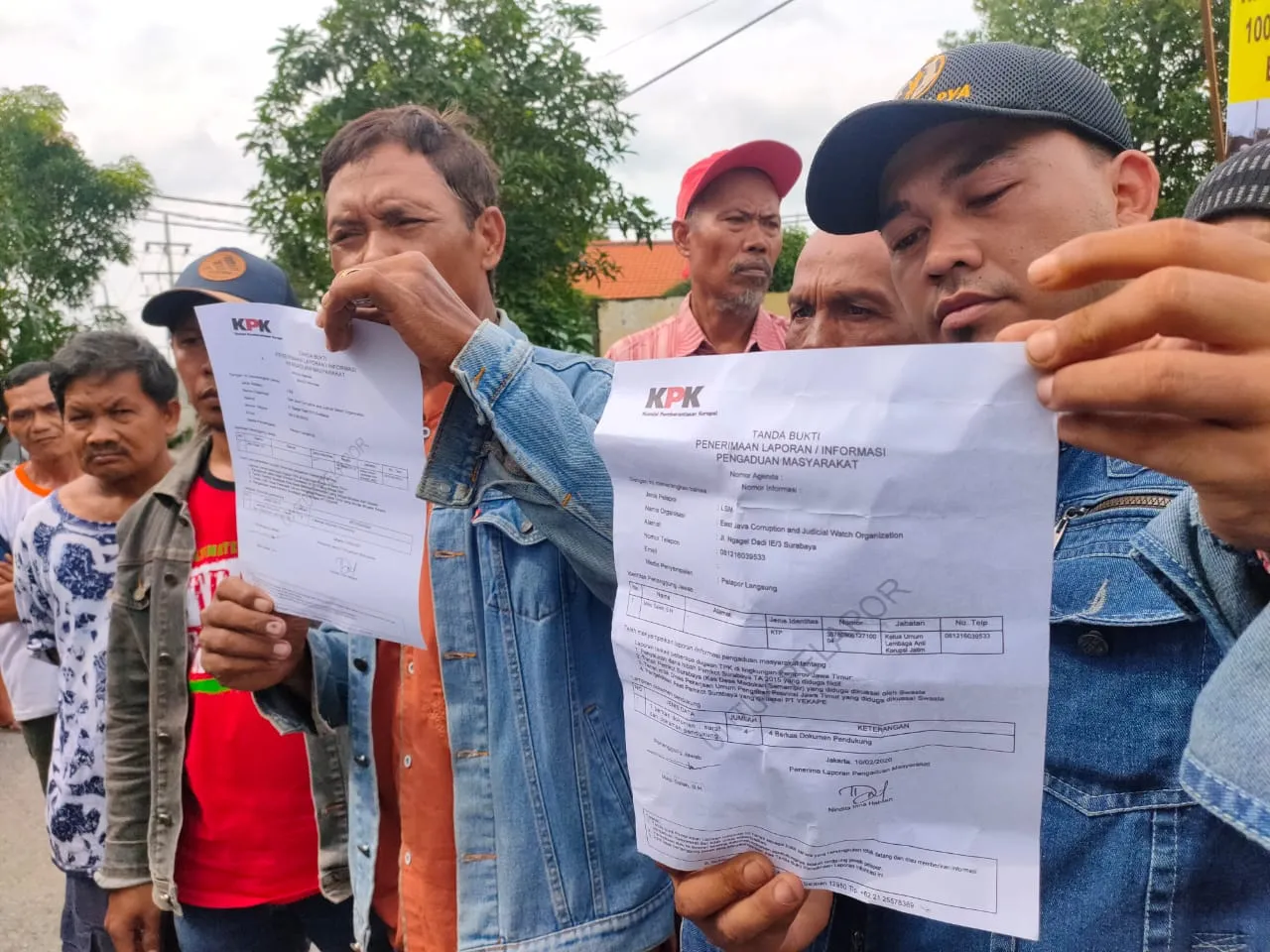 Puluhan Warga Semampir Medokan Deklarasi Dukung Cawali Anti Korupsi