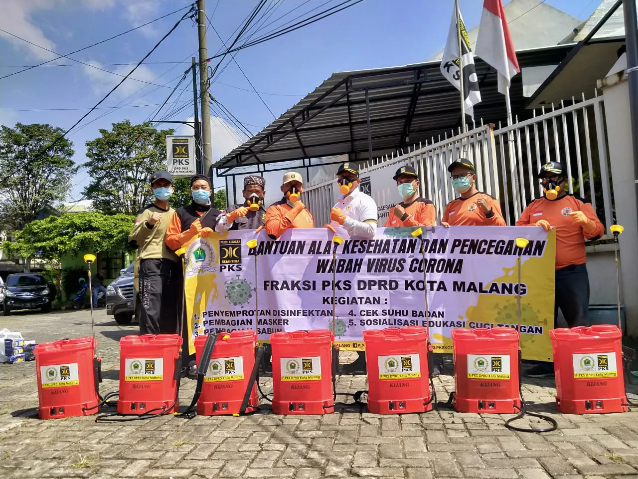 Wabah Meluas, PKS Jatim Aktifkan Genta Covid-19