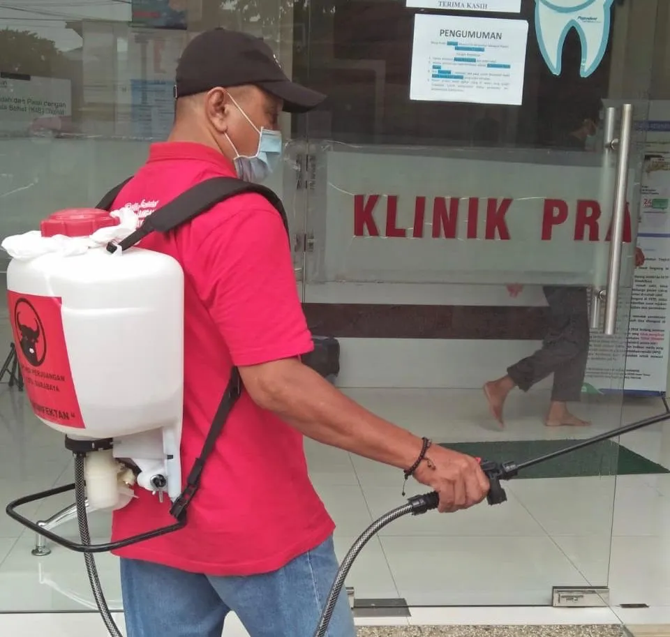 Hadapi Virus Covid-19, Kader PDIP Surabaya Perkuat Gotong-Royong