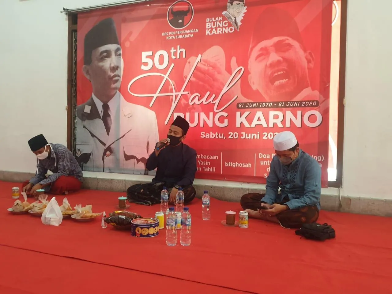 Haul ke-50 Bung Karno, PDIP Surabaya Gelar Doa Lintas Agama