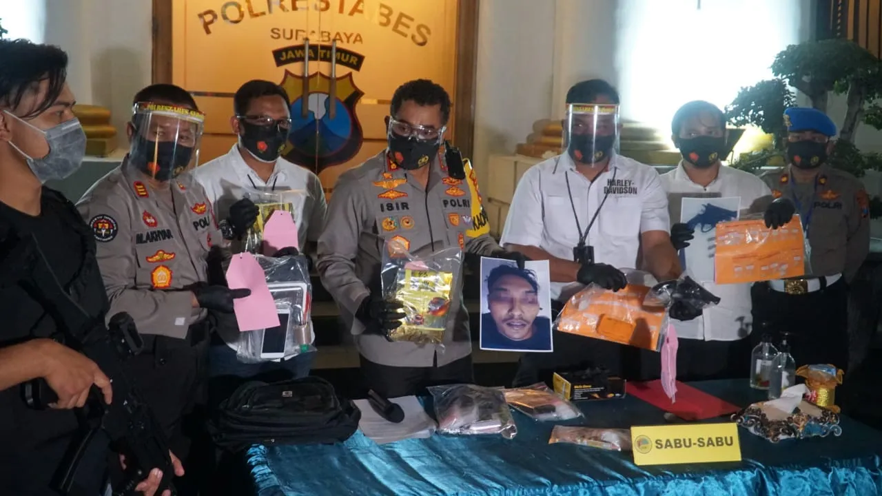 Sepak Terjang Vicky, Bandar Sabu yang Ditembak Satnarkoba Polrestabes Surabaya