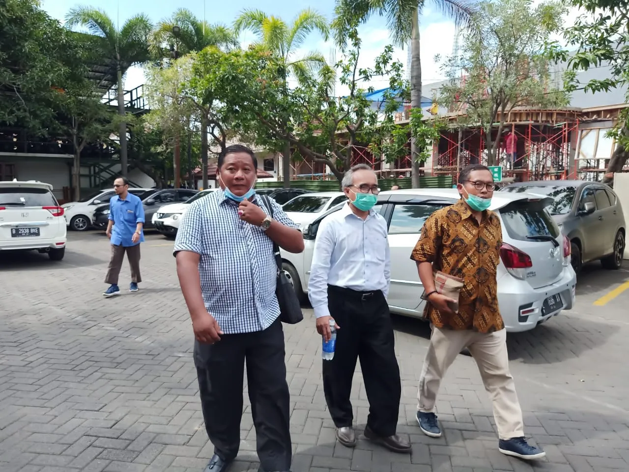 Dimintai Keterangan Polisi,Korban Ngaku Masih Pusing