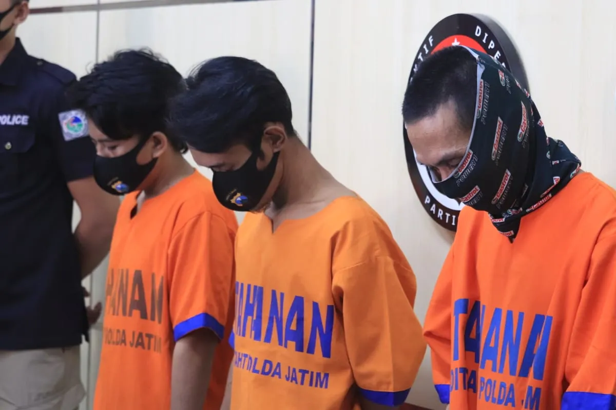 Polisi Tangkap Tiga Pengedar Sabu 8,4 Kg Jaringan Malaysia