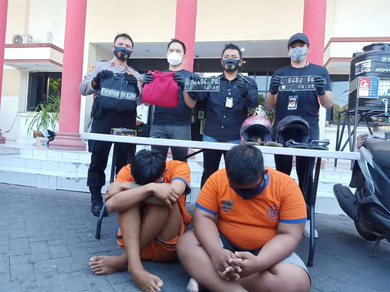 Coba Kabur dari Sergapan Polisi, Dua Pelaku Curanmor Ditembak Kakinya