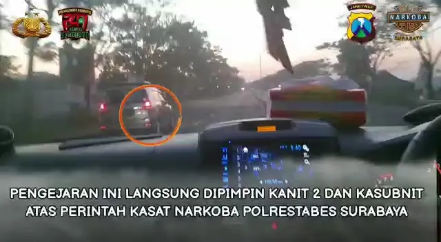Diwarnai Aksi Kejar-kejaran Mobil di Pantura, Polisi Amankan 3 Orang Pemilik Narkoba. 