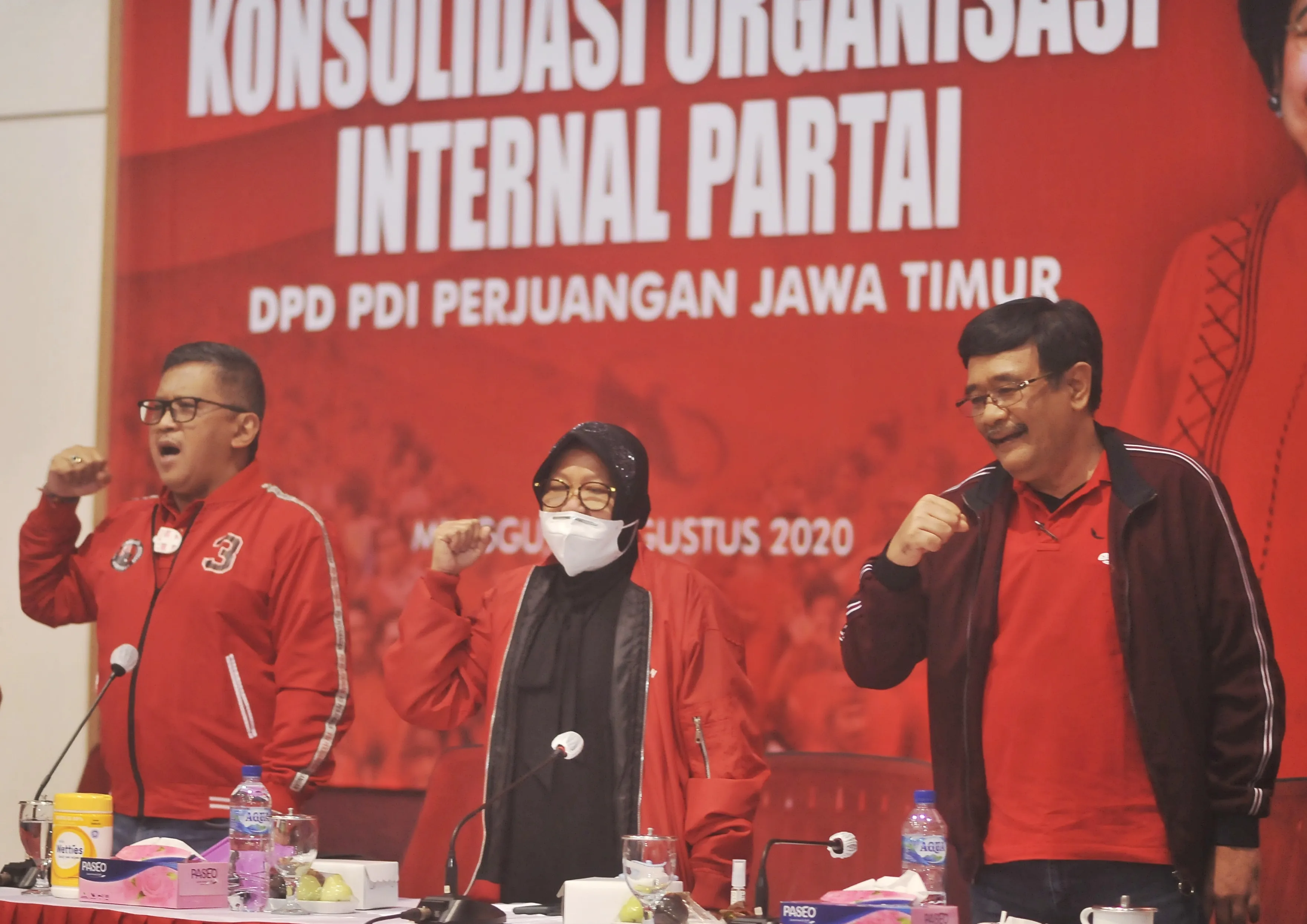 Puji Risma, Sekjen Hasto: PDIP Bersama Rakyat Jaga dan Lindungi Surabaya