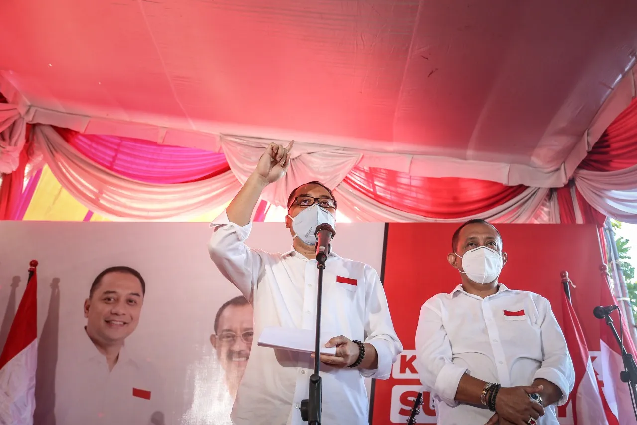 Paparkan Visi “Kerja untuk Surabaya” di Perkampungan, Ini Maksud Eri Cahyadi