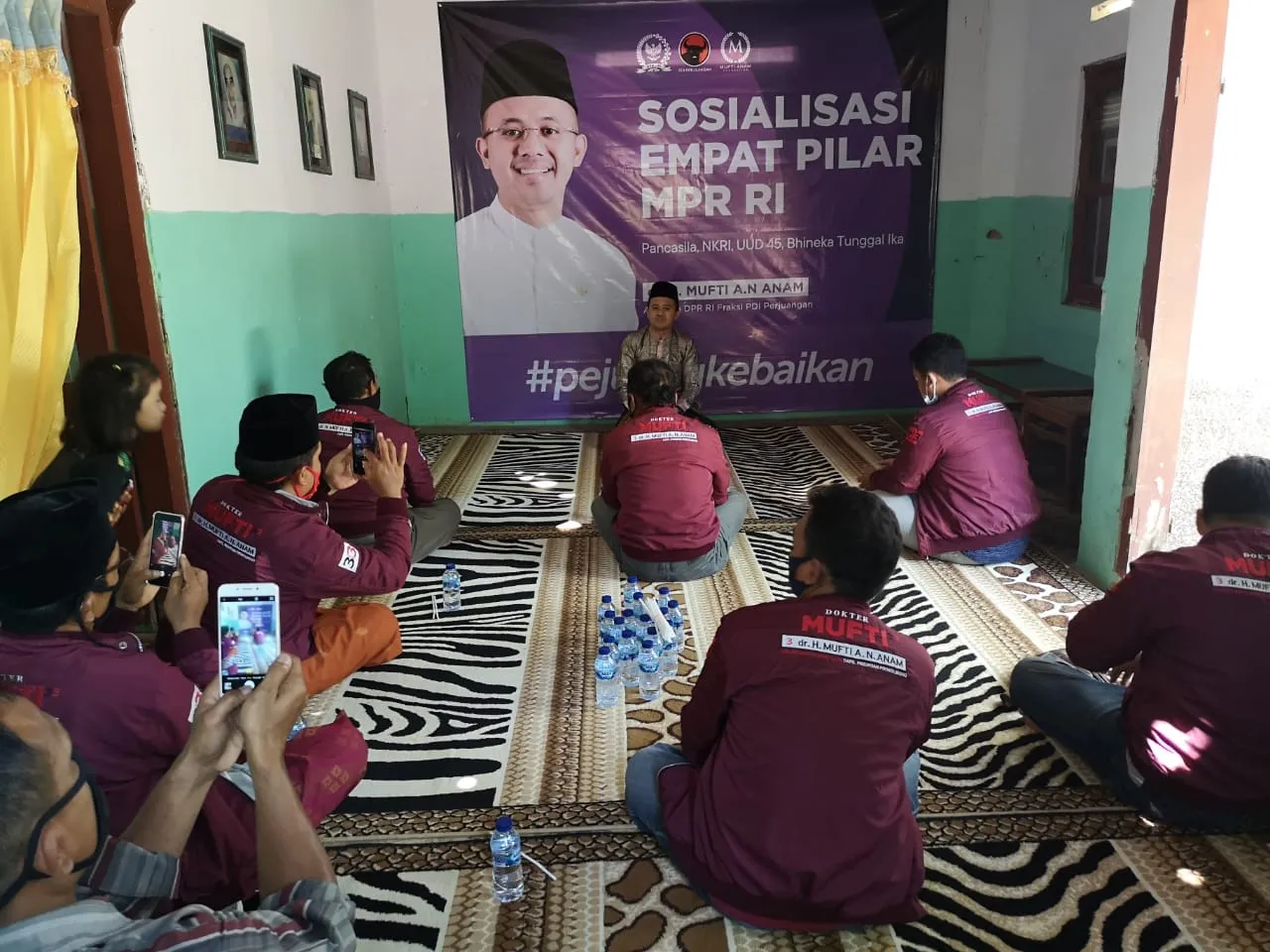 Hadapi Pandemi dan Potensi Resesi, Mufti Anam Ingatkan Pentingnya 4 Pilar Kebangsaan