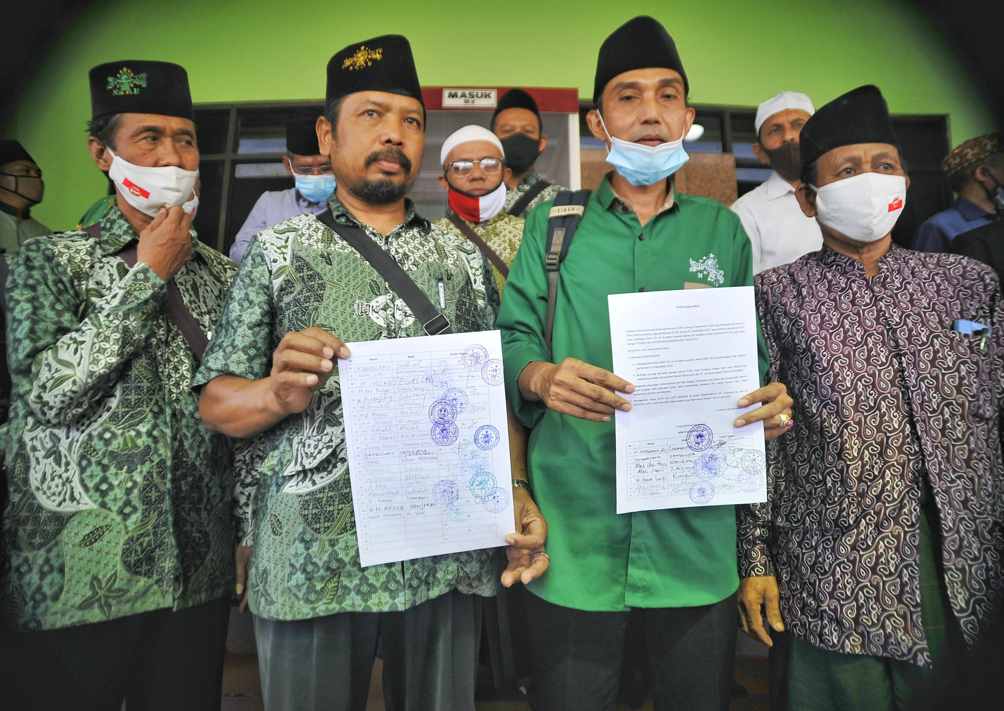 Forum MWCNU Bersatu Angkat Bicara Terkait Demo Pembekuan PCNU Surabaya