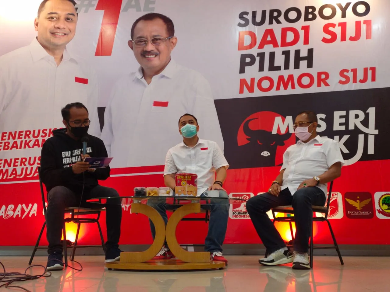 Cangkruk Online Bareng Ojol, Eri Cahyadi Siapkan Program Inovatif Ini