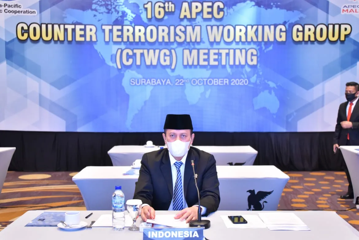 BNPT Imbau Anggota APEC Tingkatkan Kewaspadaan Aksi Terorisme di Masa Pandemi