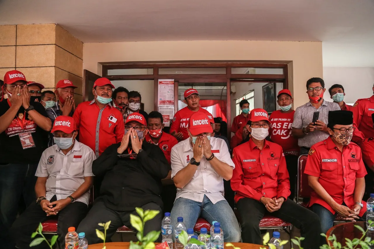 Banteng Lawas Menyatu Mantapkan Kemenangan Eri Cahyadi dan Armudji