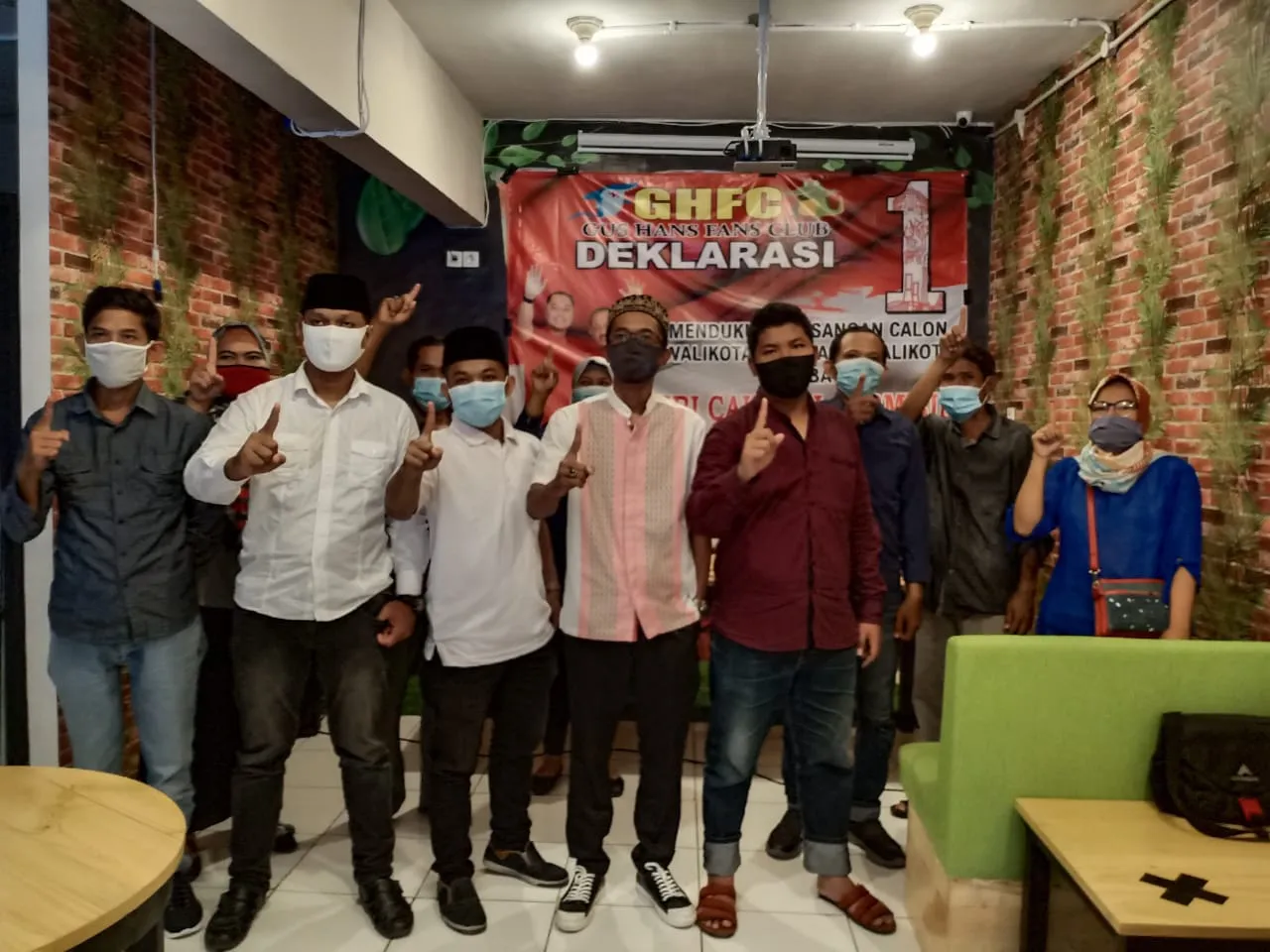 Pilkada Surabaya 2020: GHFC Satukan Tekad Menangkan Eri Cahyadi - Armuji