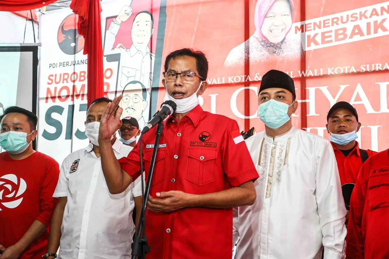 Ajak Kawal Eri-Armudji sampai Tuntas, PDIP: Terima Kasih Seluruh Relawan