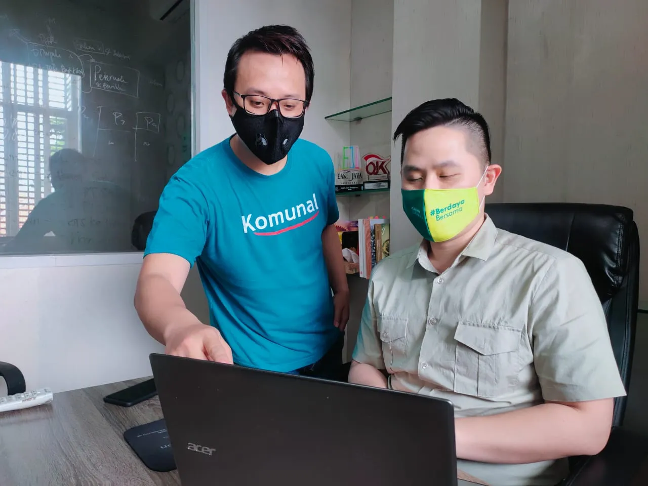 Komunal Salurkan Dana UMKM Rp.300 miliar selama Tahun 2020