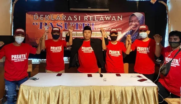 Relawan Pasutri Deklarasi Dukung Risma For DKI Jakarta