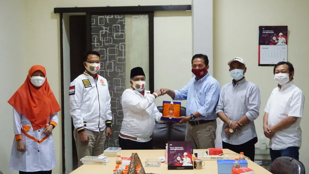 Kunjungan ke PWI, PKS Jatim Pers memiliki peran Strategis, berharap Terjalin Kolaborasi Positif