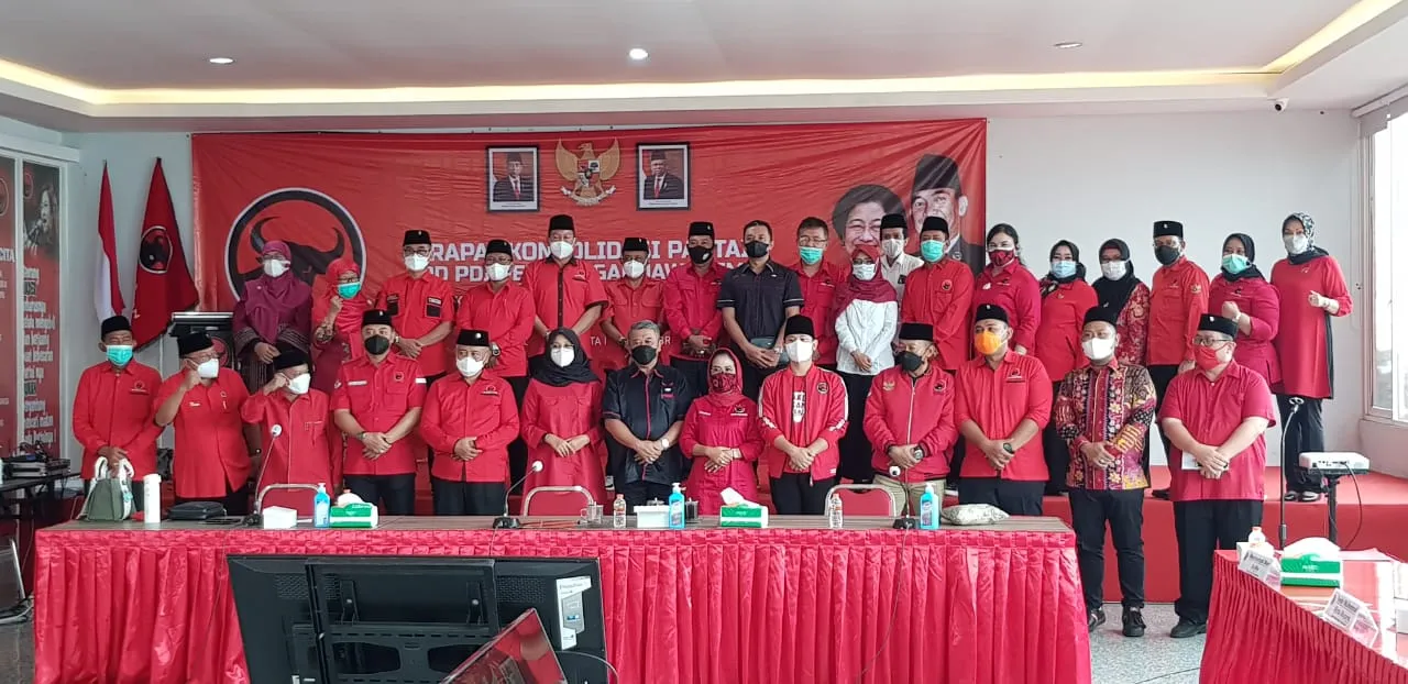 PDIP Jatim Gelar Rapat Konsolidasi Dengan 11 Kepala Daerah Terpilih
