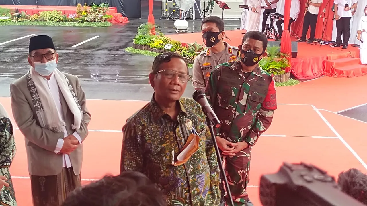 Dihadapan Tokoh Agama di Jatim,Mahfud MD Sebut Setiap Agama Memiliki Pengikut Radikal-Ekstrem